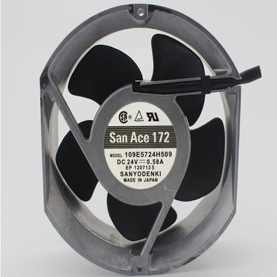 109E5724H509 172x150x51mm 24V 0.58A 2-Wire Cooling Fan