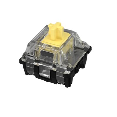 108PCS Gateron Yellow Ks-15 RGB Optical Switches for All Optical Switches Mechanical Keyboard SK61 SK64 (Optical Yellow)