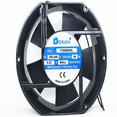 17250B2HL 172x150x51mm 220/240V 0.23A 34W 2-Wire Cooling Fan