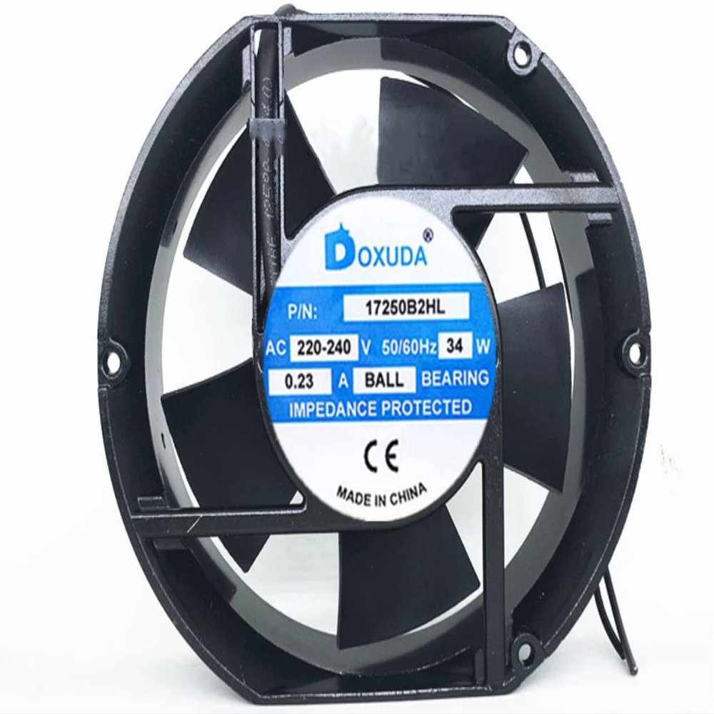 17250B2HL 172x150x51mm 220/240V 0.23A 34W 2-Wire Cooling Fan