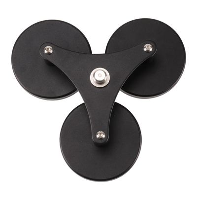 DMITER Triple Mag Mount with Quick-Release Tip, Survey Base for GNSS Accessory Magnetic Mount of GNSS Antennas