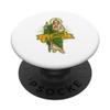 San Judas Tadeo con Illinois USA PopSockets Swappable PopGrip view 1
