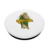 San Judas Tadeo con Illinois USA PopSockets Swappable PopGrip view 2