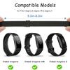 Adjustable Elastic Fitbit Inspire 2 Bands Compatible with Fitbit Inspire 2 / Inspire/Inspire HR, Stretch Soft Nylon Sport Breathable Wristband Replacement Women Men (5 Pack) view 2