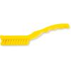SPARTA Detail Brush Grout Brush, Crevice Brush with Hanging Hole for Bathroom, Kitchens, Countertop, Plastic, 9 Inches, Yellow, (Pack of 6) view 2