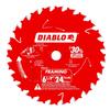 Diablo Framing Saw Blade for Wood - Tico Hi - Density Carbide, Non-Stick Perma-Shield Coating, 6-1/2" Diameter, 24 Teeth, .059" Kerf, 3-Pack - D0624X view 1