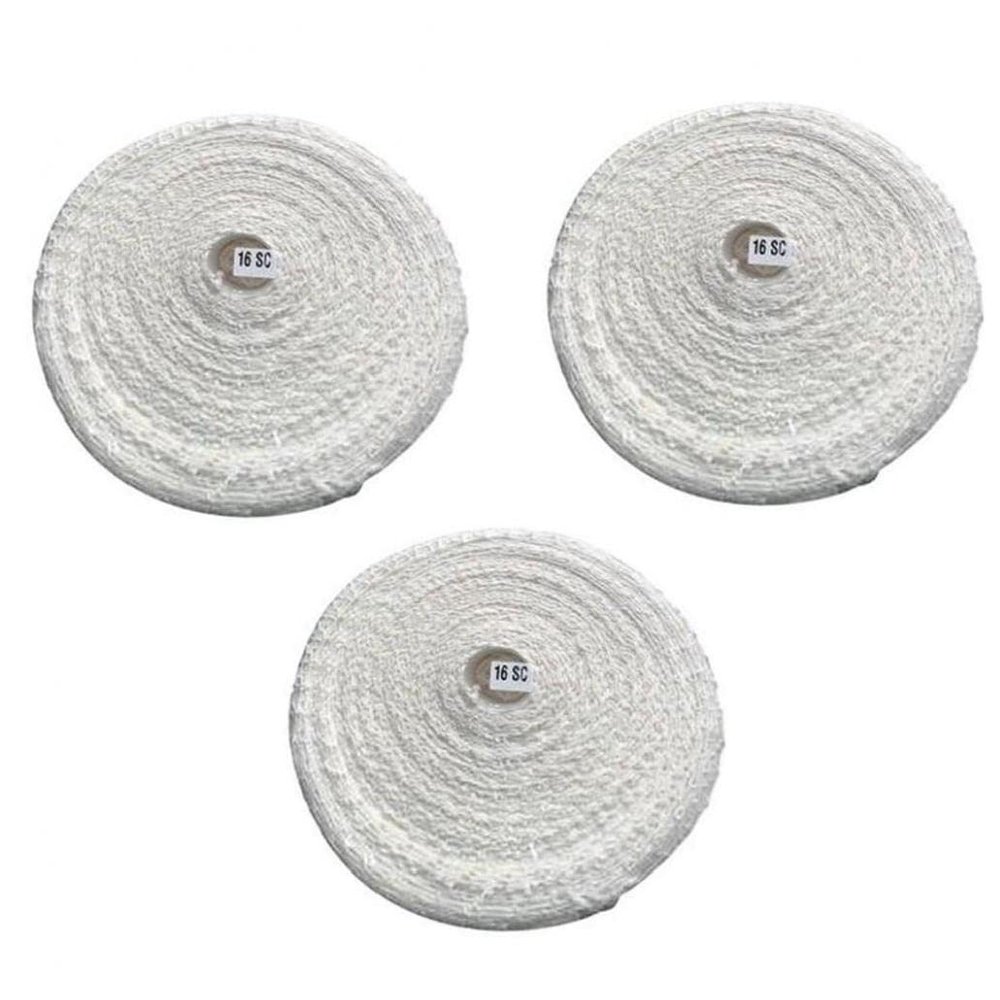 Froiny 3 Pcs Natural Cotton Craft Bakers Twine Thread Durable Meat Wrapped Net Coil for Baking Butchers DIY Crafts