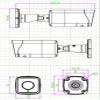 Northern Video HDAFBIR120WD True WDR 4-in-1 Full HD Analog 1080p Outdoor Varifocal Bullet Camera, 1/2.8" CMOS Sensor, Autofocus 2.8-12mm IR Lens w/Remote Zoom, 120 IR Range, IP67 Weatherproof view 2