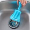 WYDNX Convenient Removal Tool Real Drain Cleaners Wholesale Household Powerful Sink Pipe Pipeline Dredge Suction Cup Toilet Plungers House Use view 4