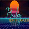 Bailey North Carolina 2 X 1.25-Inch Vinyl Decal Stiker Retro Neon Design view 1
