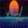 Alvord Texas 2 X 1.25-Inch Vinyl Decal Stiker Retro Neon Design view 4