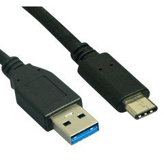 10GB 3 ft. A Male to Type C Male Cable USB 3.0 Cables