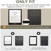 ISeeSee Case for All-New 6.8" Kindle Paperwhite with Holding Signature Edition (11th Gen, 2021 Release) PU Leather Book Cover with Auto Wake/Sleep Sky Blue view 2