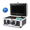 Lifyn2 Fishfinder Fish Finder Underwater Fishing Camera 7 Inch 1000TVL Waterproof Video Underwater Camera 12 PCS Infrared Lamp ICE Fishing (Color : 4500mAH 30m DVR 16G) view 2