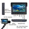 Lifyn2 Fishfinder 15M 1000TVL Fish Finder Underwater Ice Fishing Camera 4.3" LCD Monitor 6PCS LED Night Vision Fishfinder Camera (Color : F008G-15M-W) view 4