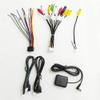 for Android Car Radio Stereo Power Cable RCA Video Audio CAM in Adapter USB Cables GPS Antenna Aftermarket Android Radio Accessory Harness Kit Set 16pin Test Power on Cable view 1