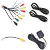 for Android Car Radio Stereo Power Cable RCA Video Audio CAM in Adapter USB Cables GPS Antenna Aftermarket Android Radio Accessory Harness Kit Set 16pin Test Power on Cable view 4