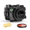 Seafrogs Underwater Housing for Sony A6600 with16-50MM Standard Barrel 40M/130FT Waterproof Case with Built-in Water Leakage Sensor, Ideal for Diving, Surfing, Swimming and Rafting Video view 1