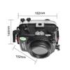 Seafrogs Underwater Housing for Sony A6600 with16-50MM Standard Barrel 40M/130FT Waterproof Case with Built-in Water Leakage Sensor, Ideal for Diving, Surfing, Swimming and Rafting Video view 2