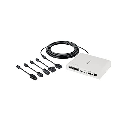 Hanwha Techwin PNM-9000QB 2MP x 4CH Remote Head WDR Network Camera with RJ45 Connection