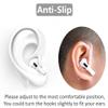 3 Pairs Ear Hooks Compatible with AirPods Pro 2nd 1st and 3 2 1, 360 Angle Rotation Adjustable Length Anti-Slip Sport Earhooks Wing Tips Holder Compatible with AirPods 3 2 1 and Pro 2 1-1B2T view 4
