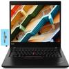 Lenovo ThinkPad X13 13.3" FHD IPS Laptop (Intel i5-10210U 4-Core, 8GB RAM, 2TB m.2 SATA SSD, Intel UHD, Backlit KYB, Thunderbolt 3, WiFi 6, Bluetooth 5.2, HD Webcam, HDMI, Win 11 Pro) with Hub view 1