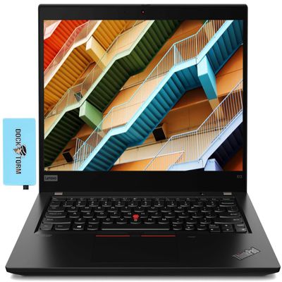 Lenovo ThinkPad X13 13.3" FHD IPS Laptop (Intel i5-10210U 4-Core, 8GB RAM, 512GB m.2 SATA SSD, Intel UHD, Backlit KYB, Thunderbolt 3, WiFi 6, Bluetooth 5.2, HD Webcam, HDMI, Win 11 Pro) with Hub