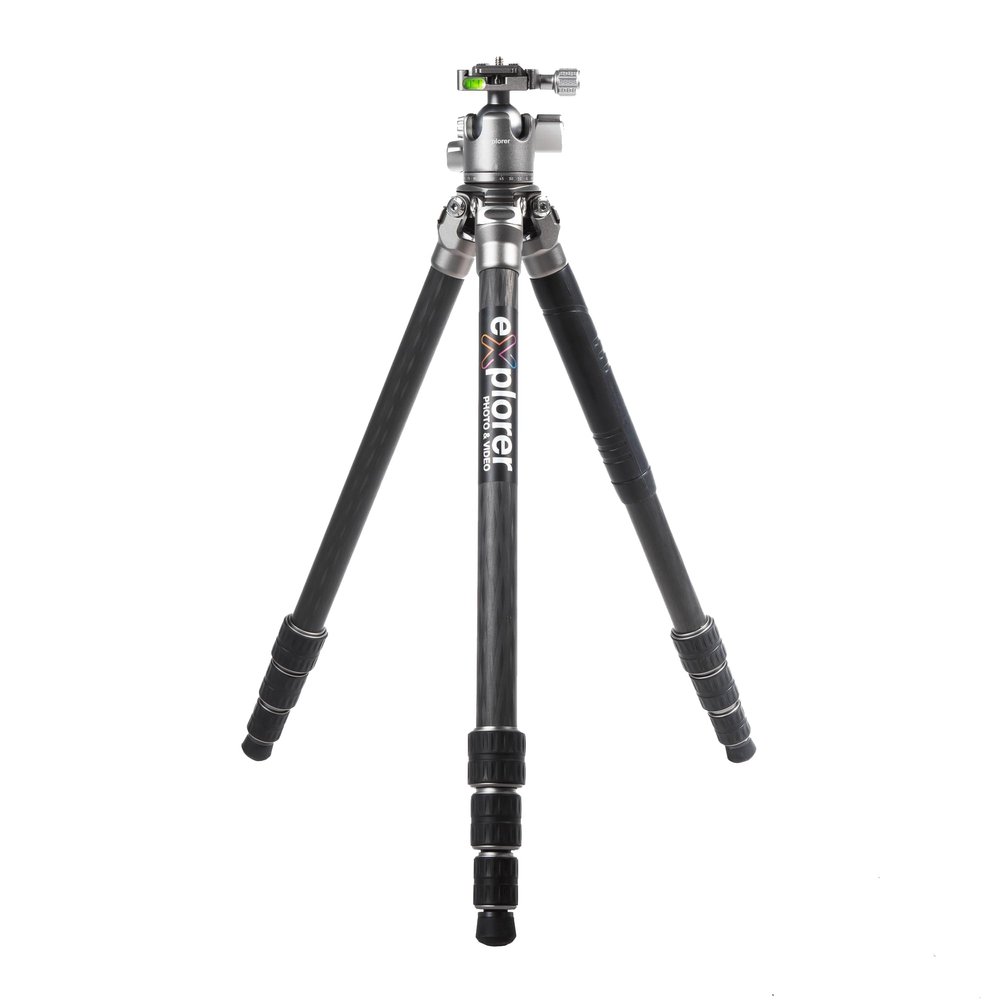 Explorer EX-EXP Expedition 4-Section Carbon Fiber Travel Tripod/Monopod with BX-33 Ball Head