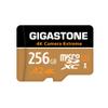 5-Years Data Recovery GIGASTONE 256GB Micro SD Card, 4K Camera Extreme, MicroSDXC Memory Card for Switch, GoPro, Action Camera, DJI, R/W up to 100/60MB/s, UHS-I U3 A2 V30 C10, with Adapter view 1
