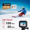 5-Years Data Recovery GIGASTONE 256GB Micro SD Card, 4K Camera Extreme, MicroSDXC Memory Card for Switch, GoPro, Action Camera, DJI, R/W up to 100/60MB/s, UHS-I U3 A2 V30 C10, with Adapter view 2
