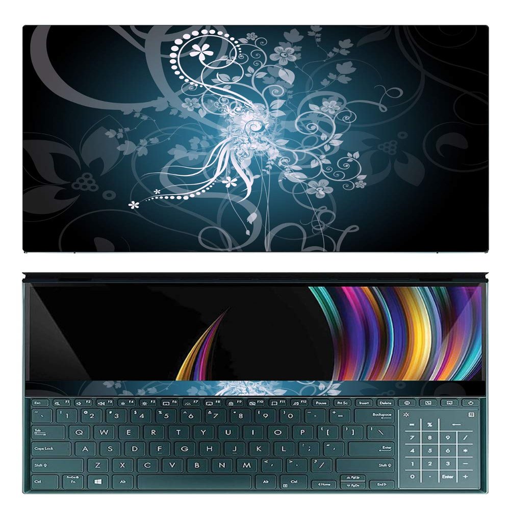 Decalrus - Protective Decal Skin Sticker for Asus ZenBook Pro Duo UX582 (15.6" Screen) case Cover wrap ASzenbkPro_UX582-46