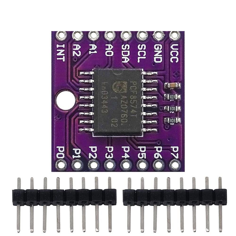 10PCS PCF8574T I/O I2C Port Interface Support Cascading Extended Module