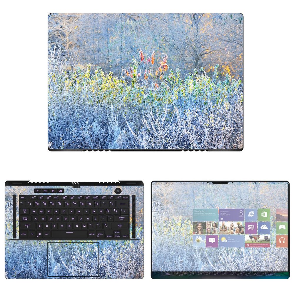 Decalrus - Protective Decal Sticker for The Asus ROG Zephyrus M16 GU603 (15.6" Screen) case Cover wrap ASrogZep_M16-124