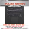 Decalrus - Protective Decal Sticker for The Asus ROG Zephyrus M16 GU603 (15.6" Screen) case Cover wrap ASrogZep_M16-124 view 2