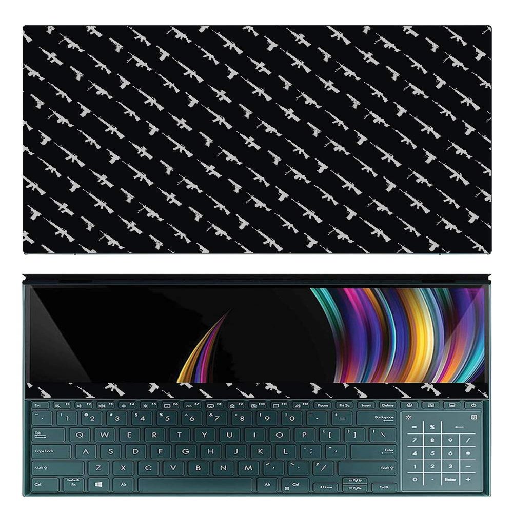 Decalrus - Protective Decal Skin Sticker for Asus ZenBook Pro Duo UX582 (15.6" Screen) case Cover wrap ASzenbkPro_UX582-79