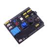 10pcs DHT11 LM35 Temperature Humidity Sensor Multifunction Expansion Board Adapter for Arduino UNO R3 RGB LED IR Buzzer I2C view 1