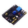 10pcs DHT11 LM35 Temperature Humidity Sensor Multifunction Expansion Board Adapter for Arduino UNO R3 RGB LED IR Buzzer I2C view 2