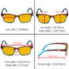 Eyekepper 5 Pack Reading Glasses Blue Light Blocking Computer Eyeglasses Amber Tinted Filter Lens +2.25 view 4