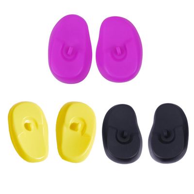 3PCS Silicone Protector Hairdressing Dye Coloring Ear Cover Hair Dye Ear Shield Ear Guard for Home Hairdressing Shop