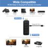 FERRISA HDMI to DisplayPort Adapter 4K@60Hz HDMI 2.0 to DP 1.4 Converter with USB Power, Display Port Adapter (Male to Female) Compatible with Laptop,AMD,NVIDIA,PS5,Xbox and More view 3