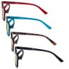 Eyekepper 4 Pack Blue Light Filter Glasses Classic Anti Screen Glare Computer Reading Glasses Yellow Tinted +1.00 view 3