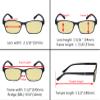 Eyekepper 4 Pack Blue Light Filter Glasses Classic Anti Screen Glare Computer Reading Glasses Yellow Tinted +1.00 view 4