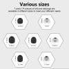 14Pcs WF-1000XM4 Ear Tips Compatible with Sony WF-1000XM3 WF-1000XM4 Earbuds Soft Silicone Ear Tips (Black) view 3