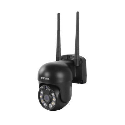 ESCAM WNK610 3MP Wireless WiFi IP Camera, Security Smart Home Indoor Camera for Baby/Pet/Nanny/Garage/Yard, Dual Light Motion Detection Humanoid Detection 2 Way Audio Night Vision IR Pan/Tilt, Black
