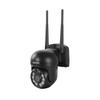 ESCAM WNK610 3MP Wireless WiFi IP Camera, Security Smart Home Indoor Camera for Baby/Pet/Nanny/Garage/Yard, Dual Light Motion Detection Humanoid Detection 2 Way Audio Night Vision IR Pan/Tilt, Black view 1