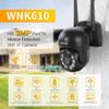 ESCAM WNK610 3MP Wireless WiFi IP Camera, Security Smart Home Indoor Camera for Baby/Pet/Nanny/Garage/Yard, Dual Light Motion Detection Humanoid Detection 2 Way Audio Night Vision IR Pan/Tilt, Black view 2