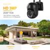 ESCAM WNK610 3MP Wireless WiFi IP Camera, Security Smart Home Indoor Camera for Baby/Pet/Nanny/Garage/Yard, Dual Light Motion Detection Humanoid Detection 2 Way Audio Night Vision IR Pan/Tilt, Black view 4