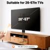 Electric TV Lift Stand with Remote, Floor Standing Height Adjustable Universal TV Mount Stand Motorized Television Lift Mount Bracket for 26-57 Inch TV Mounting Bracket Up to 110 lbs for Home Office view 2