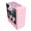 BBNB Gaming Case,Mid-Tower PC Gaming Case ATX/M-ATX/ITX - Front I/O USB 3.0 Port - Tempered Glass Side Panel - 8 Fan Position - Water Cooling Installation Ready (Color : C)