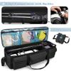 samdew Large Telescope Travel Case Bonus Accessory Bag & Dividers, Soft Bag view 3